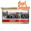 Pro Plan Adult Tavuk Etli Kedi Konservesi 85 Gr - 6 Al 5 Öde